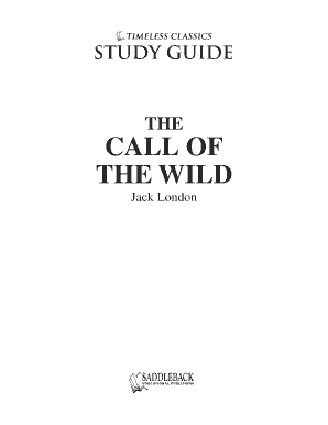 Call of the Wild Study Guide