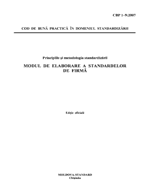 CBP 192007 - Institutul Naional de Standardizare i Metrologie