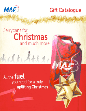 Christmas Gift Catalogue