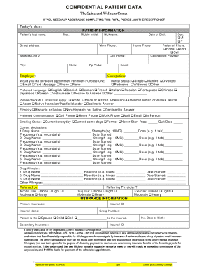 Patient Intake Form
