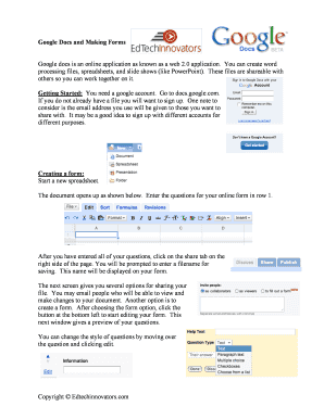 Form preview