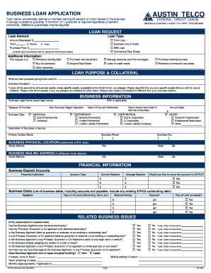 Business Loan Application Form