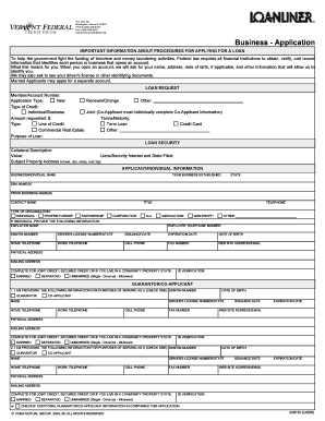 Loan Application Form