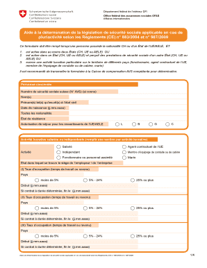 Aide à la détermination de la législation de sécurité sociale applicable en cas de pluriactivité selon les Règlements (CE) n° 883/2004 et n° 987/2009