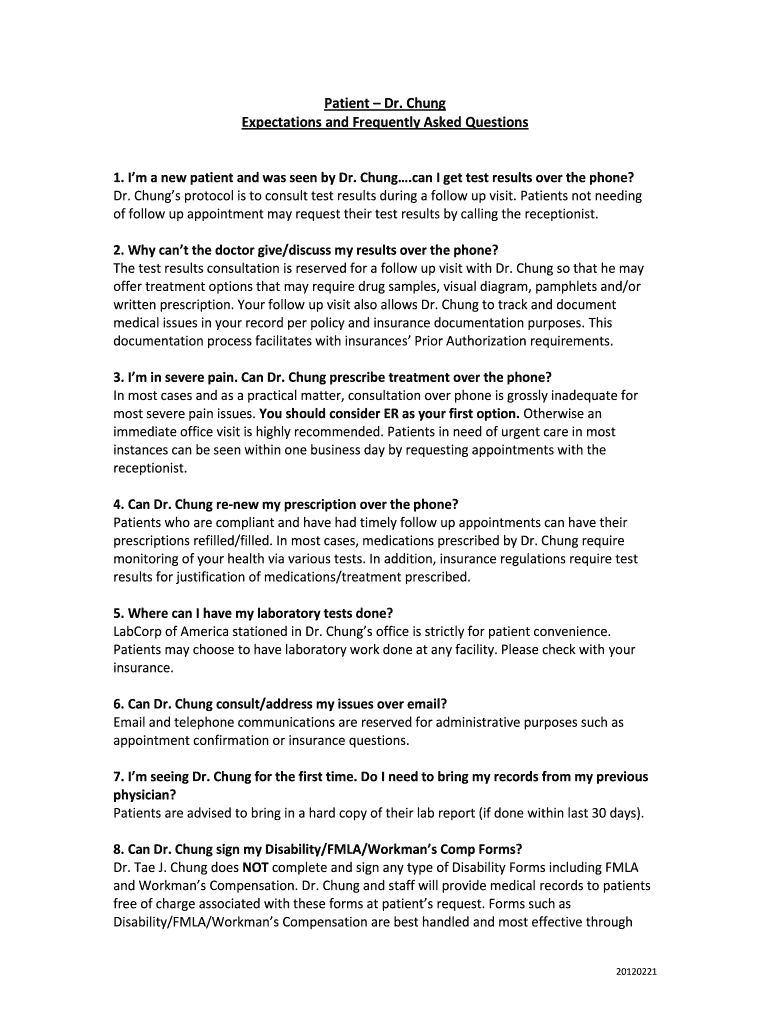 Fillable Online Patient Dr Fax Email Print - pdfFiller