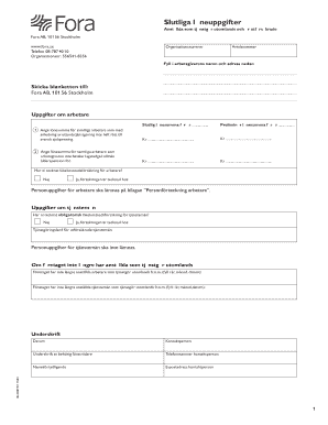 Final Salary Information for Employees Working Abroad