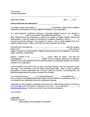 Job Application Form