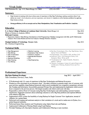 Resume - EJ Ourso College of Business - Louisiana State University - business lsu