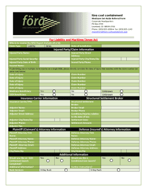 Medicare Set-Aside Referral Form