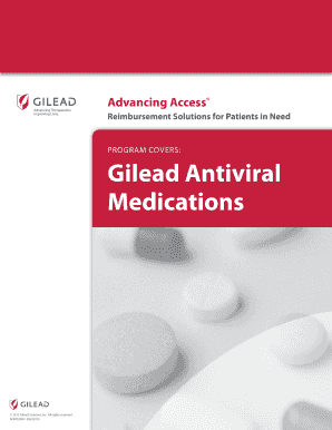 Gilead Antiviral Medication Enrollment Form