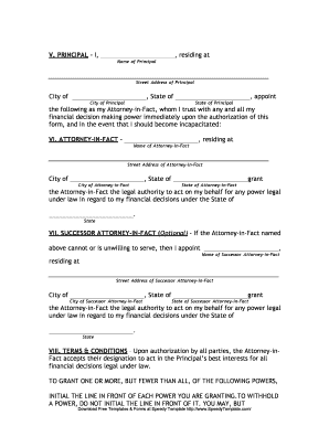 It audit template excel - OFFICIALDURABLE POWER OF ATTORNEY FORM