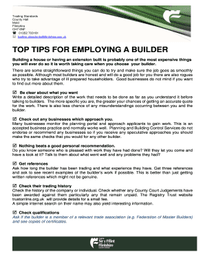 Simple Building Contract