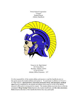 Athletic Handbook - Triton School Corporation
