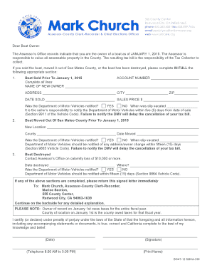 Boat Tax Exemption Form