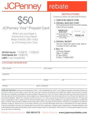 Jcpenney leadership program - Rebate - JCPenney