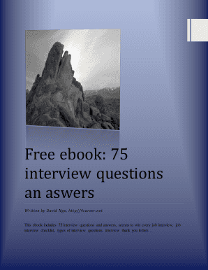 Free ebook Written by David Ngo http4careernet - aimforsky biz%2ffiles%2fdocuments%2f75-interview-questions-and-answers-free-ebook-1