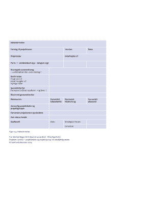 Project Proposal Form
