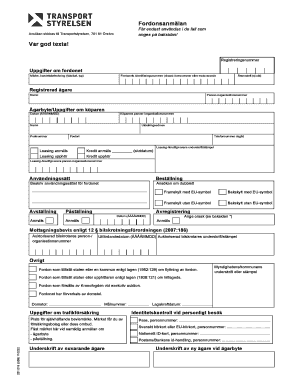 Vehicle Registration Form