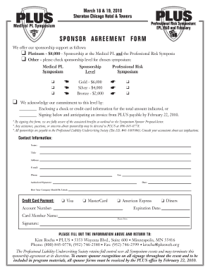 B2010b MedPL-PRS Joint Sponsor bFormbindd - Professional Liability bb