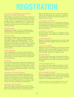 TNNA Trade Show Registration Form