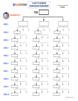 Team Builder Worksheet
