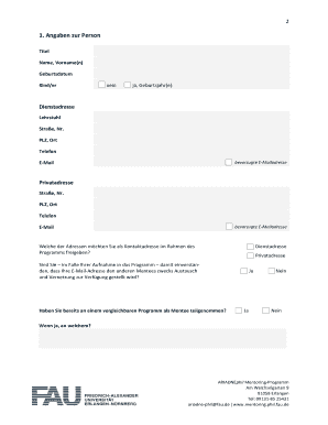 Form preview