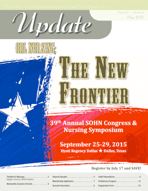 ORL Nursing THE NEW FRONTIER - SOHN Nurse