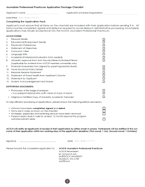 Application bFormb - ACICIS