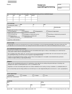 Norwegian Survey Notice