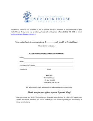 Donation Form