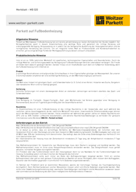 Merkblatt – MB 020