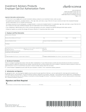 Employer Opt-Out Authorization Form