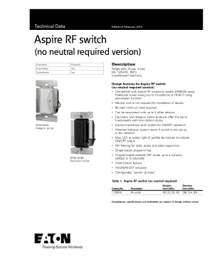 Aspire RF Switch No Neutral Required Version - Home Depot