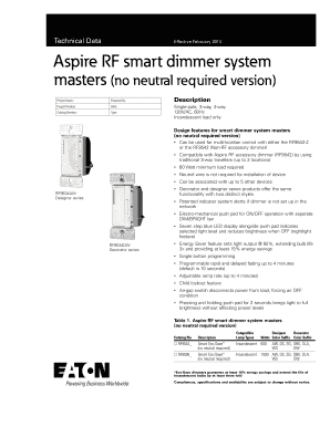 Instruction - Cooper Industries