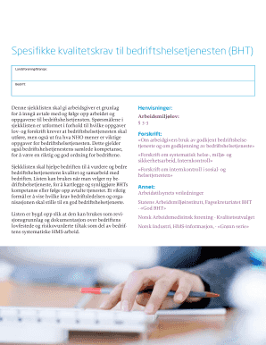 Veiledning til god bedriftshelsetjeneste - Norsk Industri