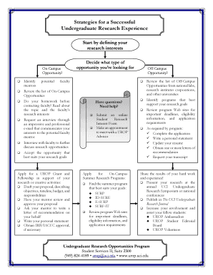Strategies for a Successful