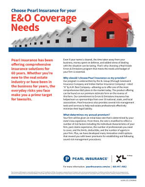 Real Estate Errors & Omissions Insurance Quote Form