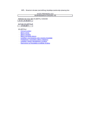 Sample affidavit of documents ontario - SIPL Skraeni obrazac periodinog izvjetaja poslovanja pravnog lica NAZIV PRAVNOG LICA BUSINESSMONTENEGRO AD PERIOD NA KOJI SE IZVJETAJ ODNOSI 01 - scmn