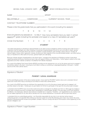 PIAA Comprehensive Initial Pre-Participation Physical Evaluation