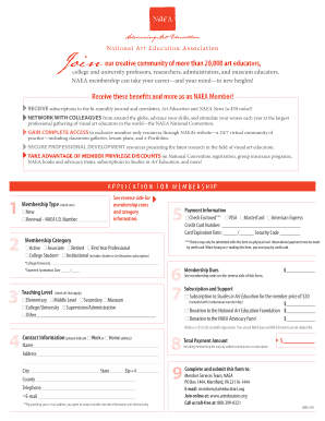NAEA Membership Application Form