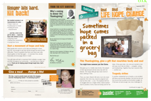 Cityteam Thanksgiving Meal Donation Form
