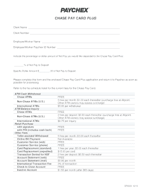 Chase Pay Card Plus Enrollment Form