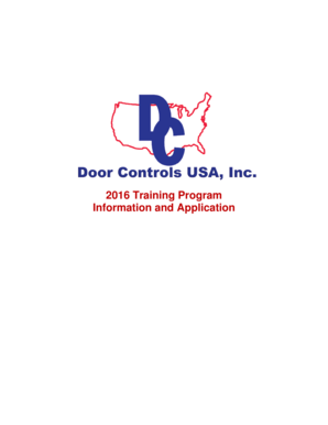 Fillable Online Download Door Control Services Inc Fax Email