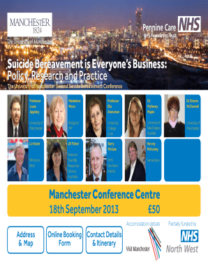 Suicide Bereavement is Everyones Business - Institute of Brain - bbmh manchester ac