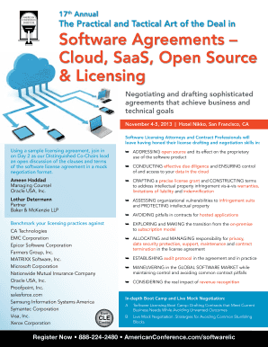 saas agreement license sample Open   Cloud SaaS Greenberg Source Licensing Traurig LLP