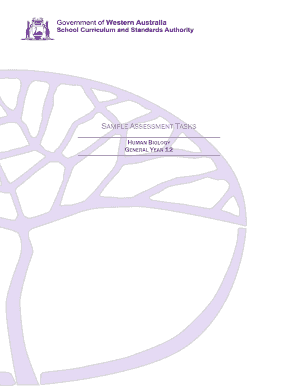 Human Biology Assessment Task