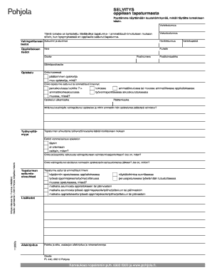 Student Accident Form
