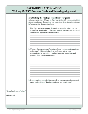 Business Goals Alignment Guide