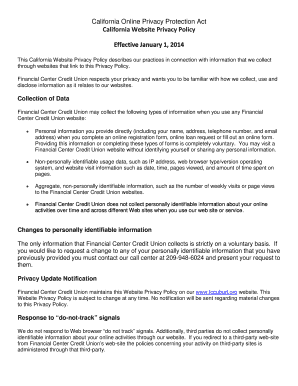 California Online Privacy Protection Act