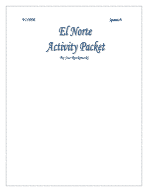 Spanish Vocabulary and Comprehension Worksheet